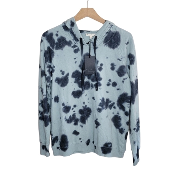 NWT Jane & Delancey | Splotchy Tie Dye Hoodie Sweatshirt Size Small - Picture 1 of 5